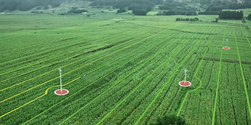 Агродрон DJI AGRAS T100 полив